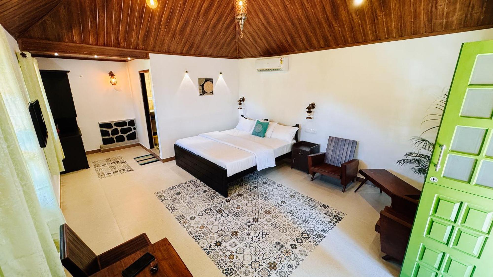 Calm Shack - 2 Bedroom-Boutique Farm Stay ムンナール エクステリア 写真